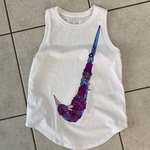 Nike girls size small top - never worn